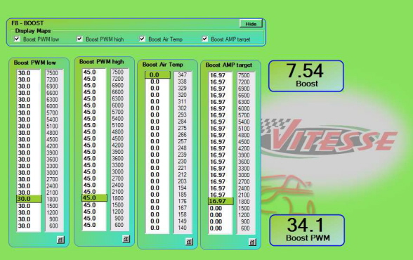 VRT8x Boost Control